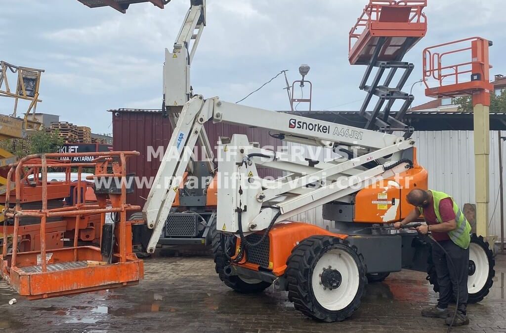 eklemli manlift